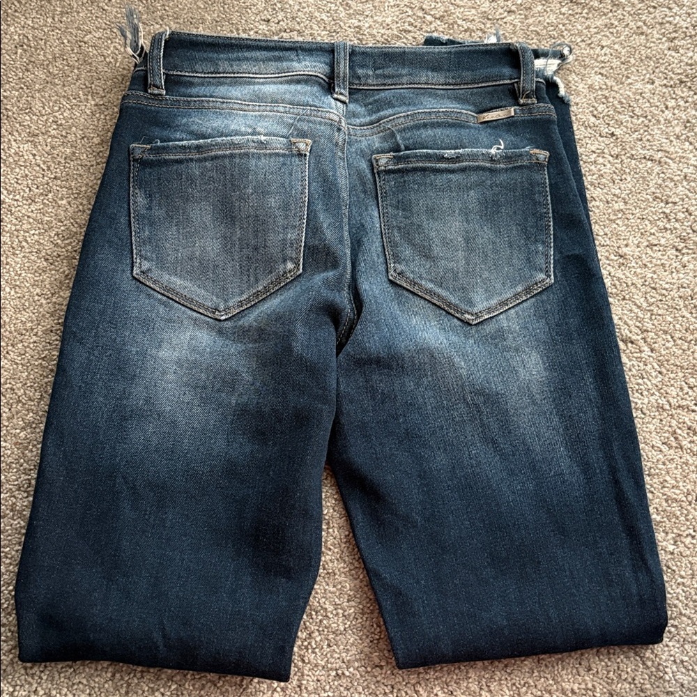 KanCan Distressed Buttonfly Skinny Jeans - Picture 5 of 5